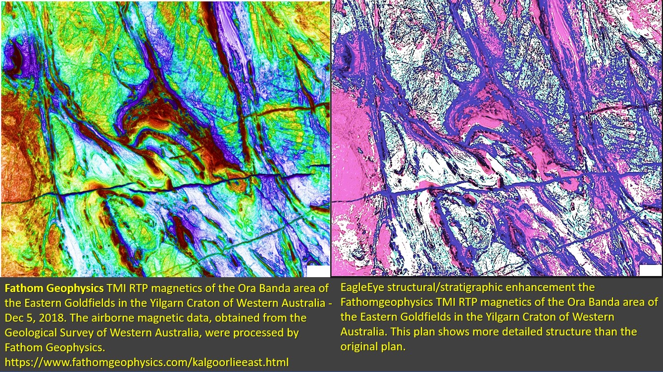 Ora Banda area falcon Geophysics and EagleEye Magnetics enhancements July 2022